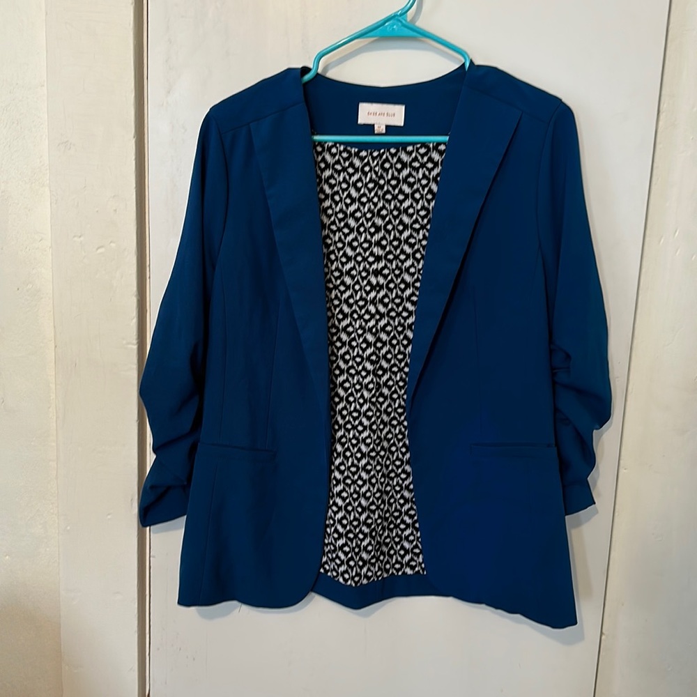 Bright Blue Blazer